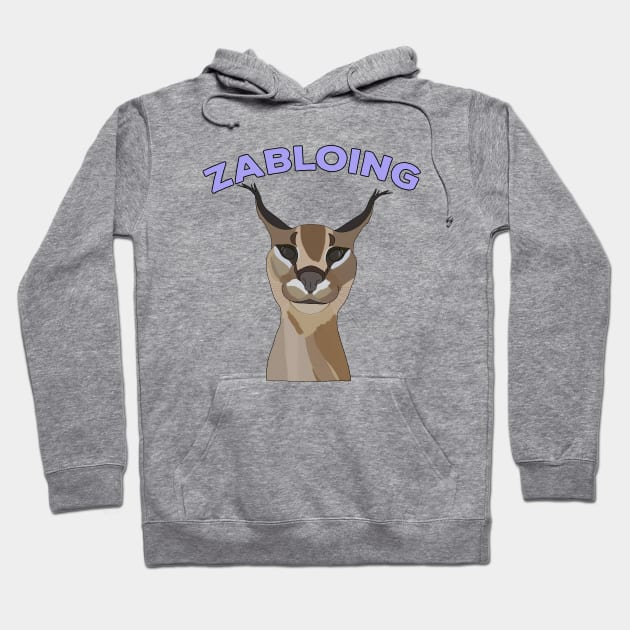 Zabloing Cat Meme Hoodie by DiegoCarvalho